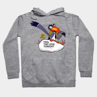 Feel The Love Tonight with Zazu Hornbill Hoodie